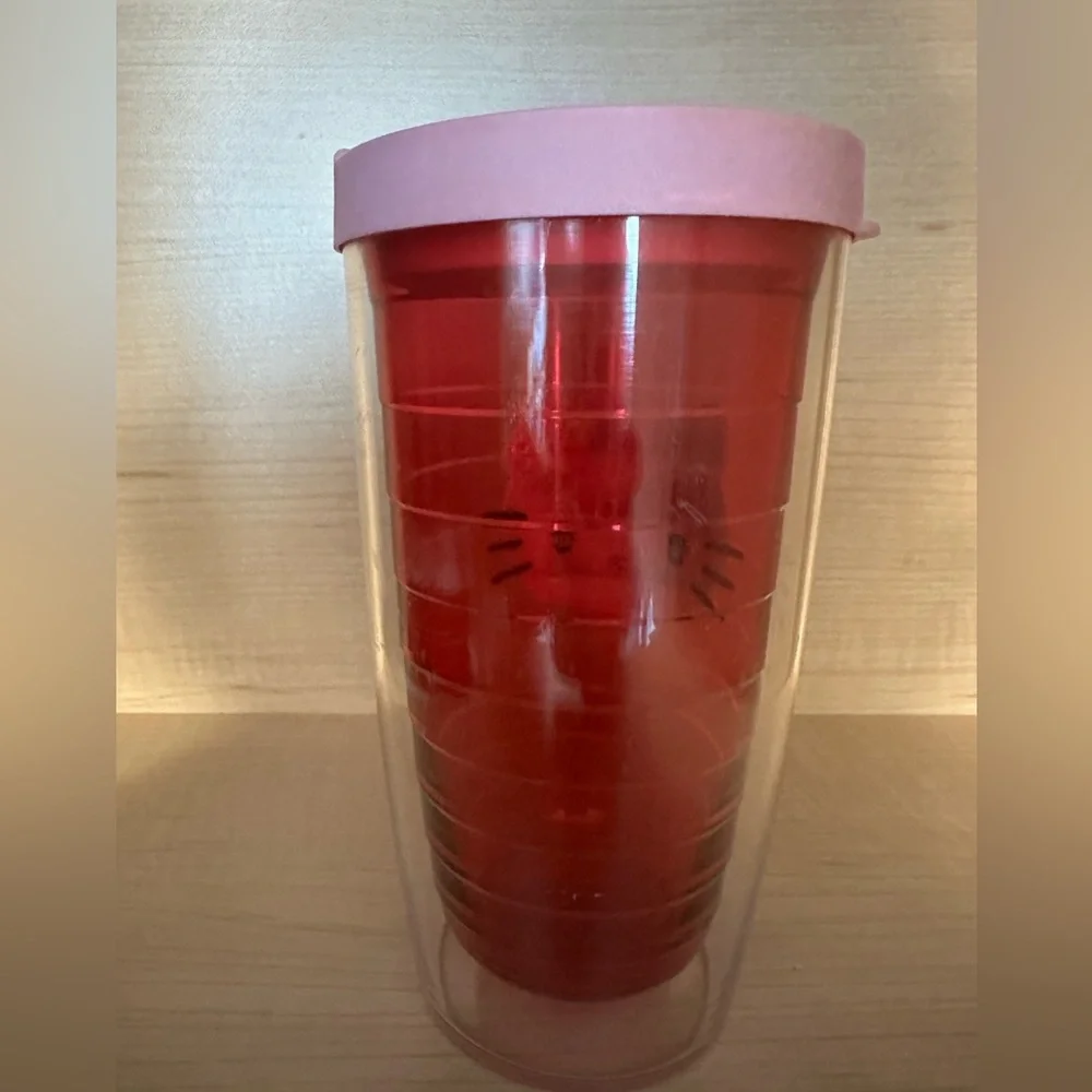 Tervis Hello Kitty Red Tumbler with Pink Lid